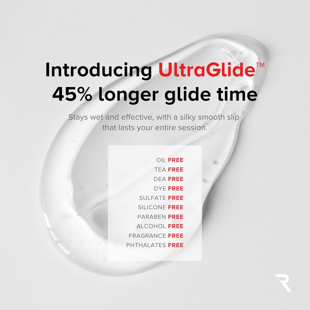Age-Defying Microcurrent Conductive Gel with Hyaluronic Acid & Niacinamide (Vitamine B3), 8.45 fl oz - Long-Lasting, Non-Greasy, Hypoallergenic - 1 Bottle, 8.45 fl oz / 250mL