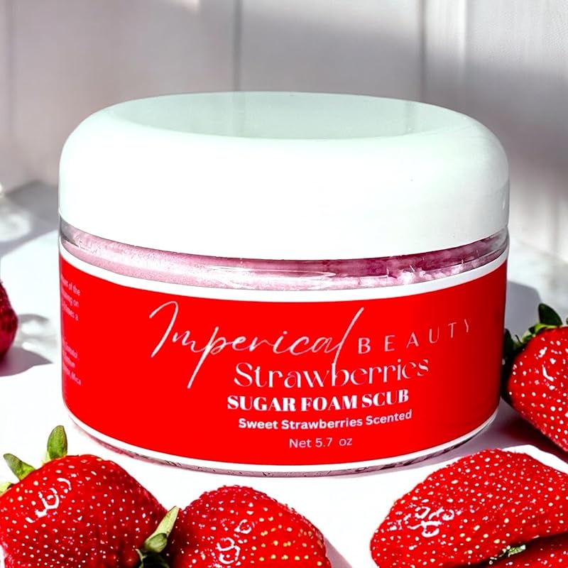 Imperical Beauty Strawberries Sugar Foam Scrub