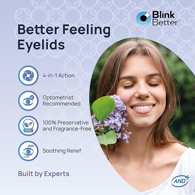 BetterLids Eyelid Ointment – Intense Oat Complex with Shea Butter & Panthenol - Hydrates, Nourishes & Soothes – Moisturizing Care for Dry, Itchy, Red, Sensitive, Flaky Skin Around the Eyes - 0.35 oz