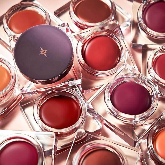 Sinful Lip N Cheek Mousse Tint - Powder Matte Blush for Cheeks and Tinted Lip Balm - 2 in 1 Weightless Formula - 006 Pink Pie - 0.14 oz