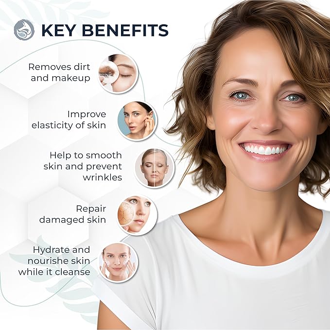 Complete Skincare Set: Retinol Serum, Peptide Collagen Serum, Milk & Honey Cleanser, Orange Blossom Toner, Bright Boost Moisturizer