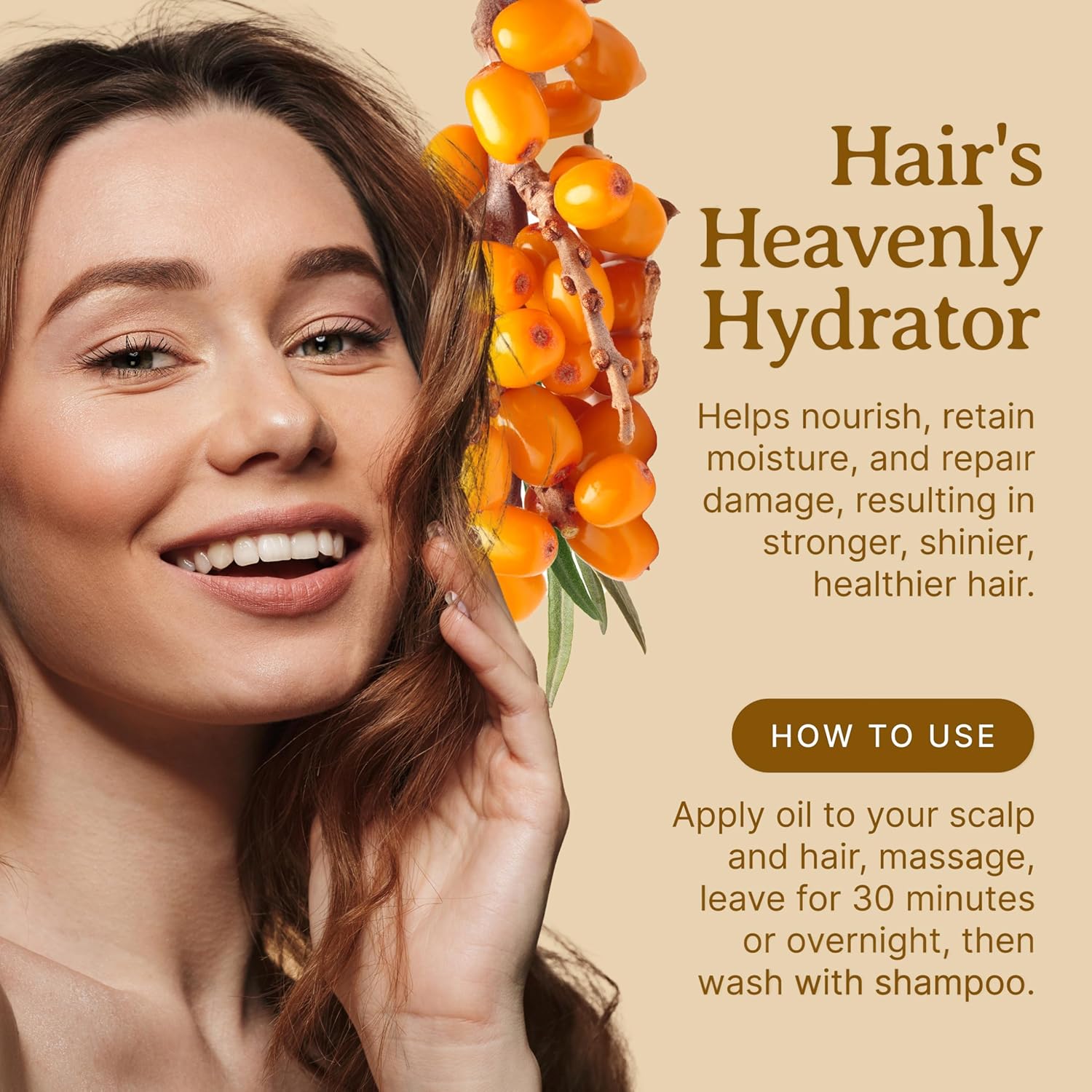 Bella Terra Oils - Seabuckthorn Berry Oil 4oz - Experience Nature's Luxurious Touch, Brimming with Vitamin E & Carotenoids, Transcend Ordinary Skincare