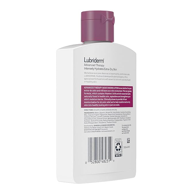 Lubriderm Advanced Therapy Body Lotion, 6 Ounce - 2 per case.