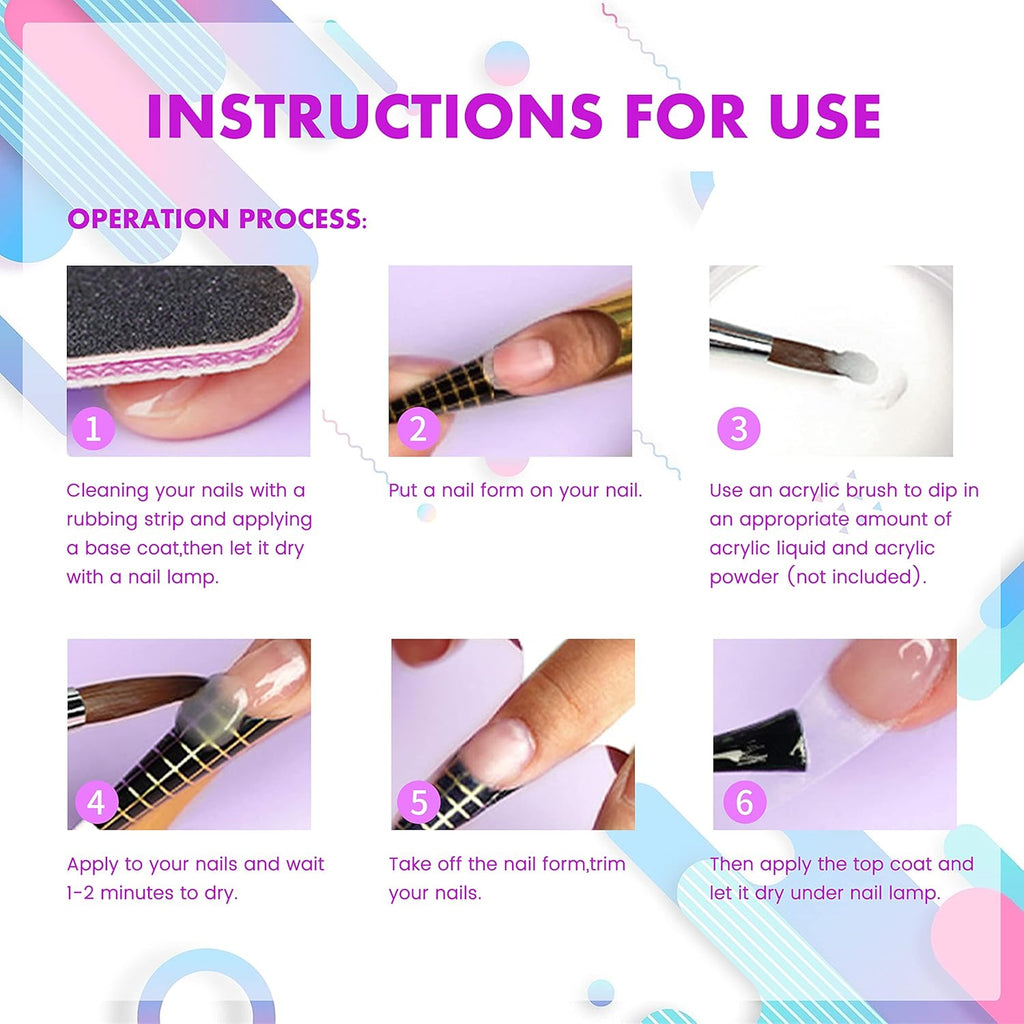 AIJIMEI Acrylic Nail Liquid Monomer 75ml/2.5fl.oz, Acrylic Nail Monomer Liquid Nail Extension Nail System