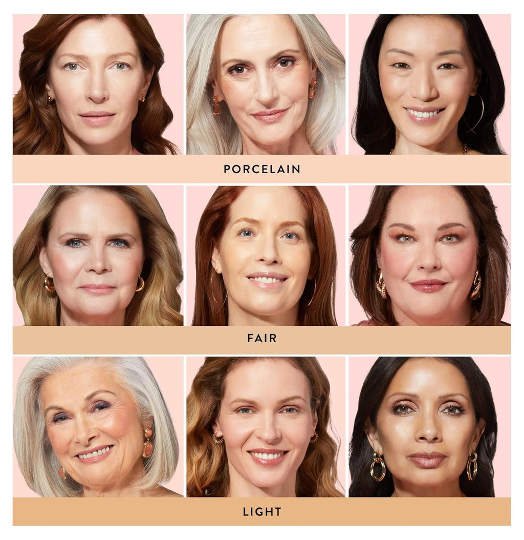 LAURA GELLER NEW YORK Baked Balance-N-Glow Illuminating Foundation - Light - Buildable Sheer to Light Coverage - Satin Finish