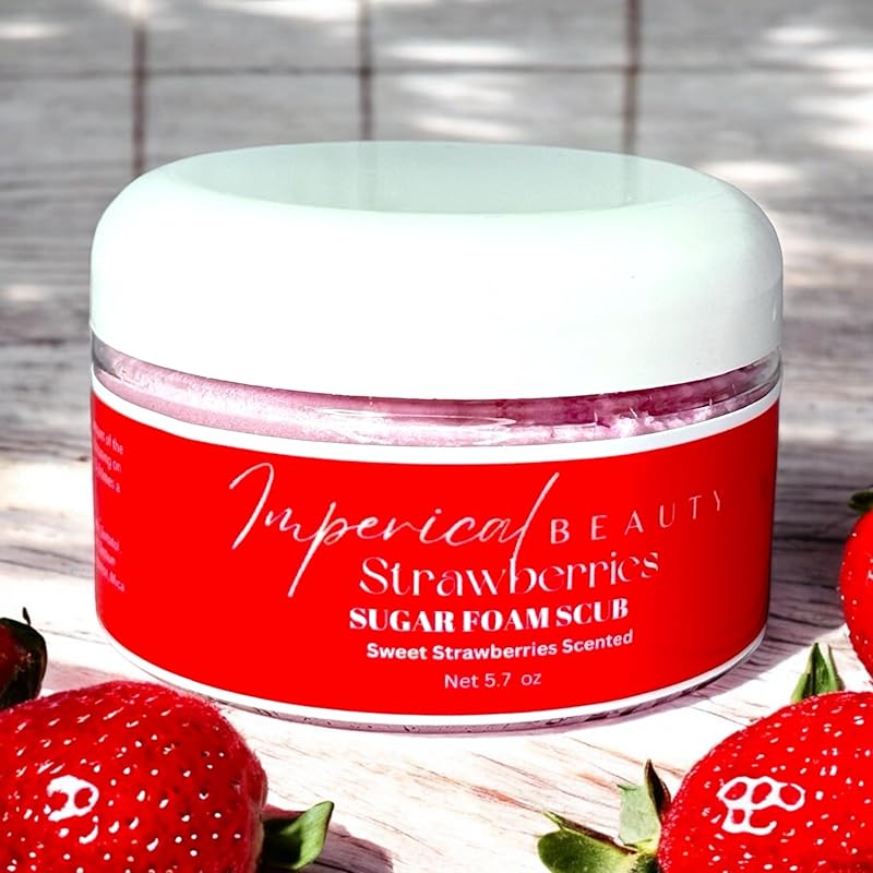 Imperical Beauty Strawberries Sugar Foam Scrub