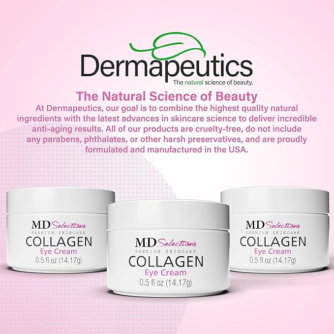 Eye Lift Cream | Eye Cream | Anti-Aging Collagen Eye Cream for Wrinkles, Under Eyes Treatment for Men and Women, 0.5 Fl Oz