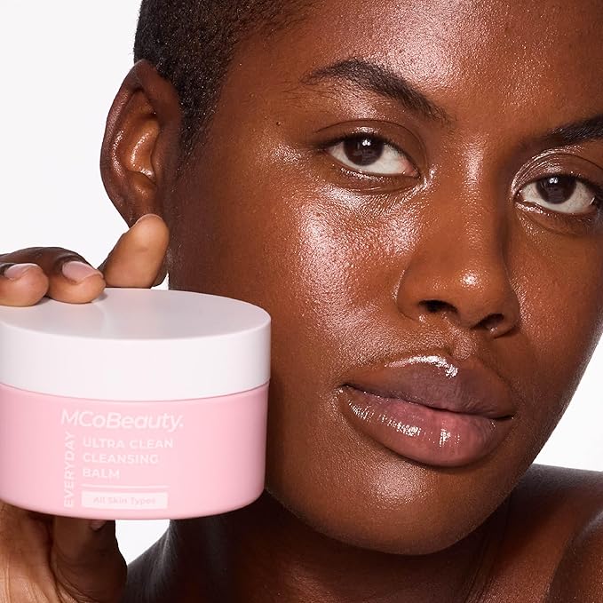 MCoBeauty Everyday Ultra Clean Cleansing Balm, Nourishing Makeup Remover with Jojoba & Sunflower Oils, Melts Away Waterproof Makeup & Impurities, Vegan, Cruelty Free Cosmetics.