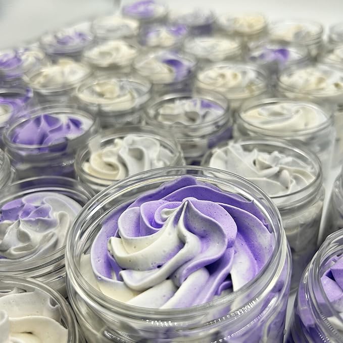 Birthday Cake Whipped Body Butter 8oz. With Shea Butter Mango Butter Cocoa Butter Creamy Natural Smooth Long-lasting Intense Moisturizer