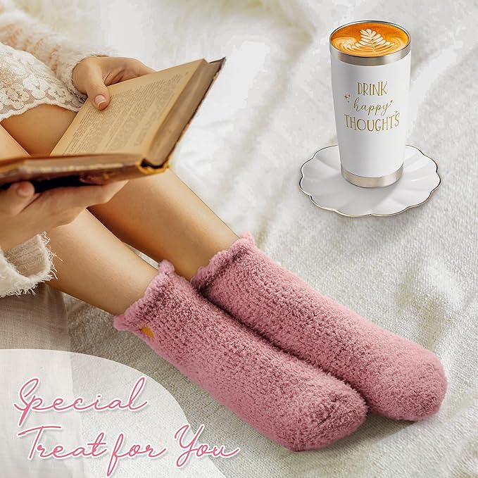 Gift Basket for Women, Pink Self Care Spa Package, Thinking of You, Elegant Birthday Gifts for Mom, Sister, Wife, Best Friend