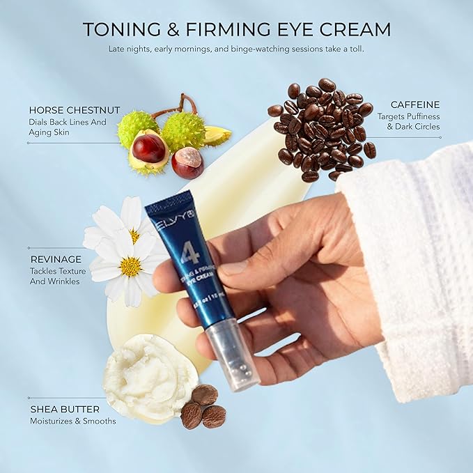 Eye Cream for Men and Women | Hydrating Under Eye brightener for Dark Circles, Puffiness & Wrinkles | Caffeine Eye Cream For Dark Circles 0.5 Fl Oz (15 mL)