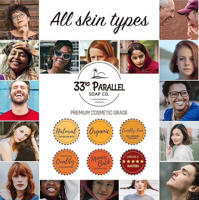 Organic Safflower Oil (16 oz) Premium Cold Pressed Unrefined | 100% Pure Safflower Oil for Skin, Face, Hair, Soap Making | Carrier for Essential Oils | Available in Bulk | 16 FL OZ