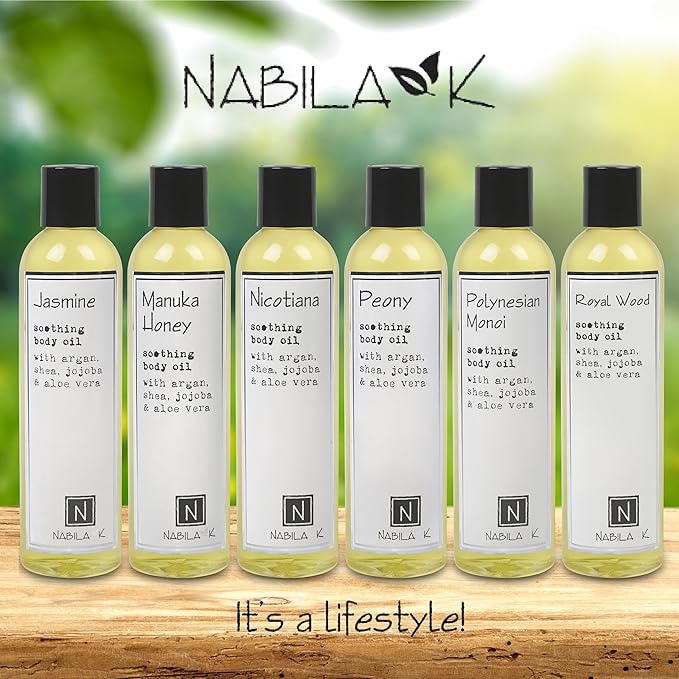 Polynesian Monoi (Monoi de Tahiti Flower Scent) Body Oil, 9 oz Moisturize & Nourish with Argan & Coconut Oil - Vitamin C Enriched - Naturally Derived, Vegan-Friendly