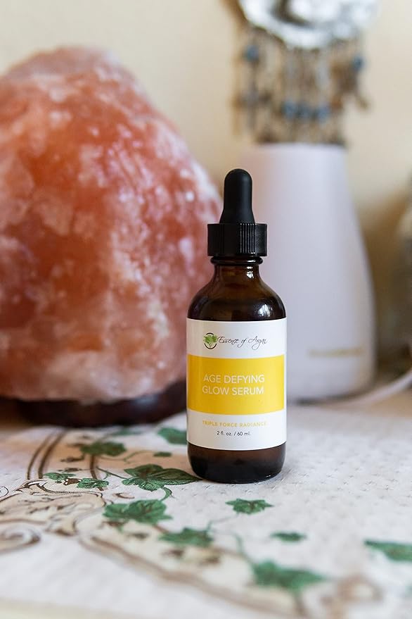 Essence of Argan Glow Face Serum Vitamin C with Alpha Arbutin Matrixyl & Oat Protein for a Firmer Radiant Skin Face Brightening (2 fl oz/60 ml)