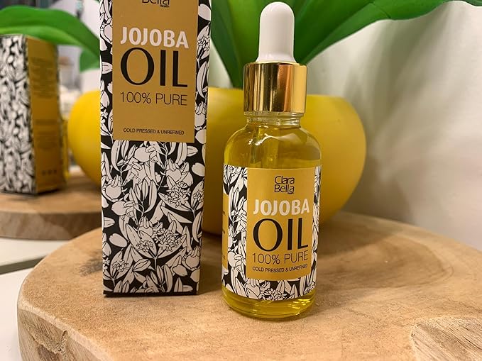 Jojoba Oil Treatment for Strong Nails & Cuticles - 1fl oz | Vitamin E, Omega 9, Cold Pressed | Nail Restoration