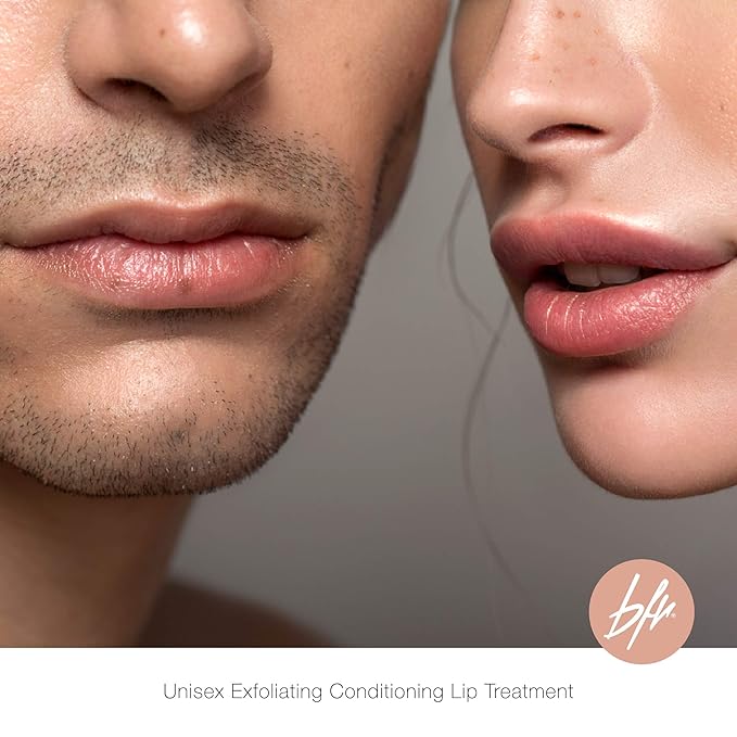 Beauty For Real Lip Revival, Spearmint - Exfoliating & Hydrating Sugar Lip Scrub - For Dry, Chapped or Lipstick-Stained Lips - With Essential Oils - Organic, Vegan - 0.15 oz