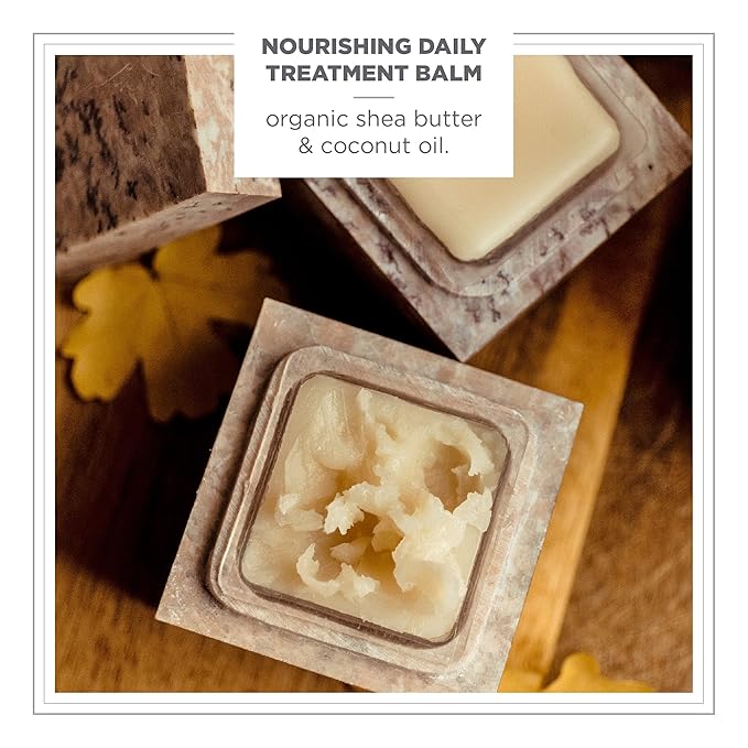 Zents Concreta Firming Repair Balm & Solid Parfum (Oolong Fragrance) | Moisturizing Shea Butter & Coconut Oil for Skin | 1.25 fl oz