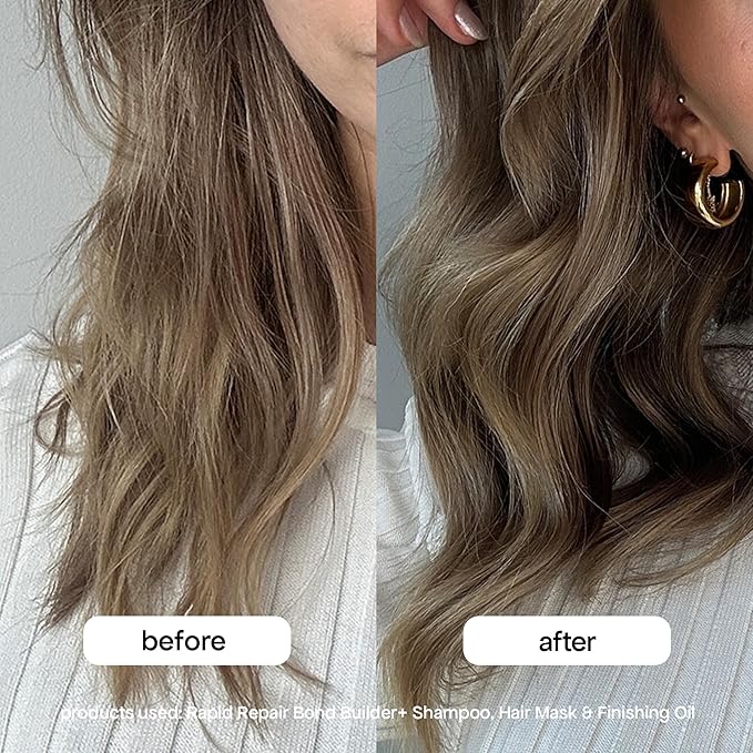 BONDIBOOST Rapid Repair Bond Builder + Leave-In Hair Treatment for Dry Damaged Hair [3.38 fl oz], Strengthens & Restores + Advanced Hair Repair Solution for Healthier & Shinier Results