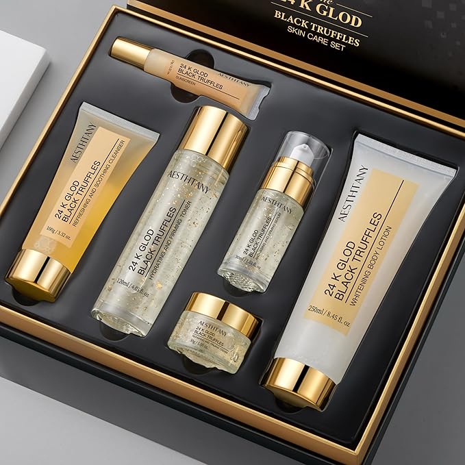 6-Step Refresher Course Skincare Set For Dry Combination Skin Types For Women Skin Care Set