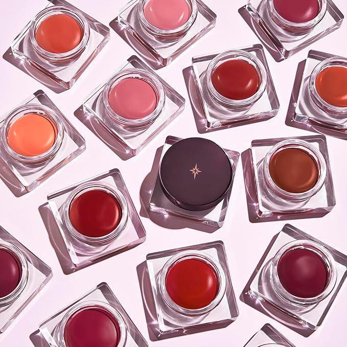 Sinful Lip N Cheek Mousse Tint - Powder Matte Blush for Cheeks and Tinted Lip Balm - 2 in 1 Weightless Formula - 006 Pink Pie - 0.14 oz