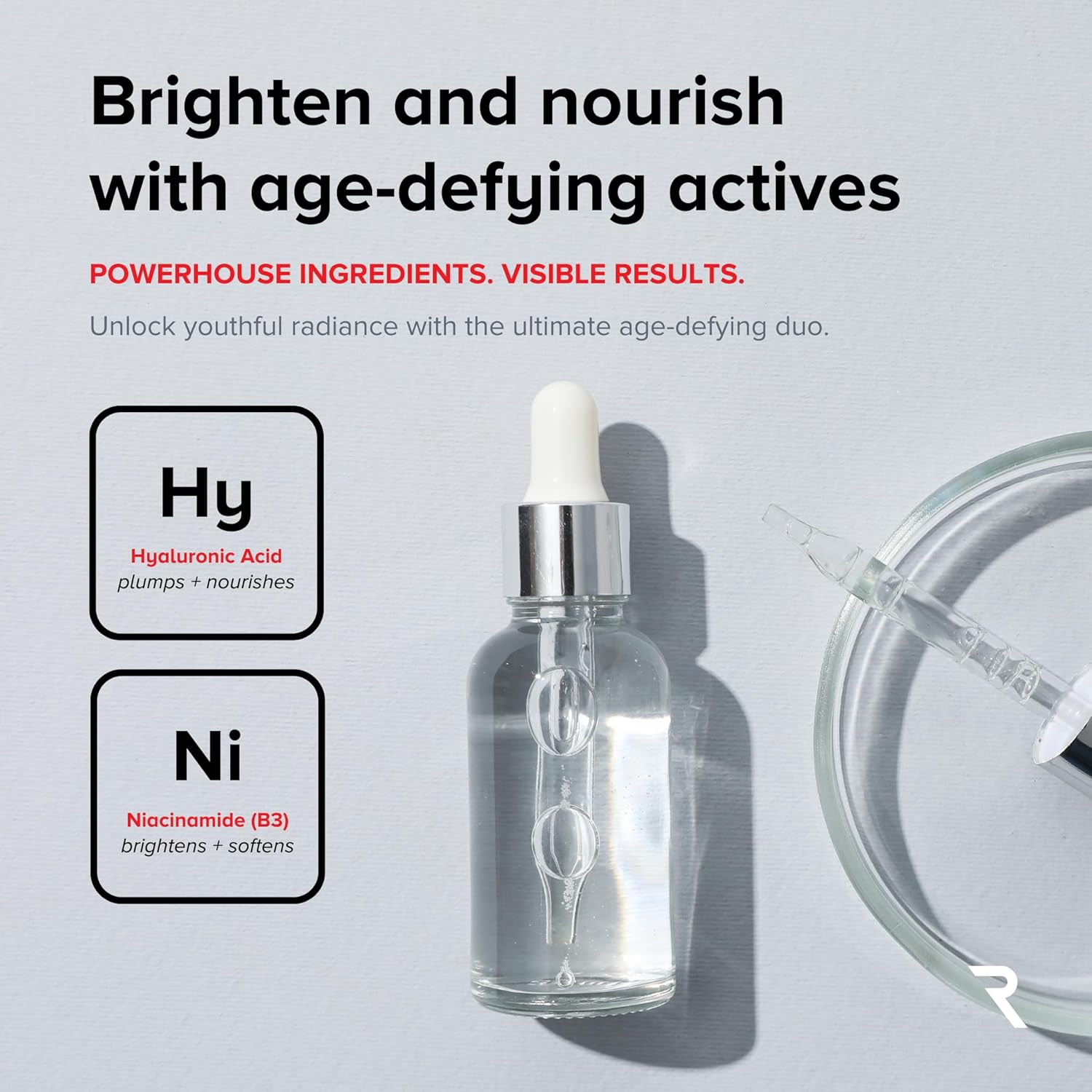 Age-Defying Microcurrent Conductive Gel with Hyaluronic Acid & Niacinamide (Vitamine B3), 8.45 fl oz - Long-Lasting, Non-Greasy, Hypoallergenic - 1 Bottle, 8.45 fl oz / 250mL