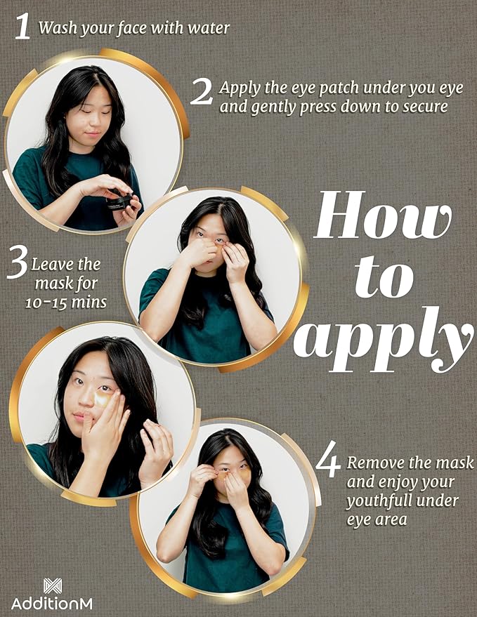 Under Eye Mask (60 Pcs) for Dark Circle & Puffiness Reduction, Valentines gift, Hyaluronate Anti-Wrinkle Gel Patch for Eye bags, Under Eye dryness improvement mask