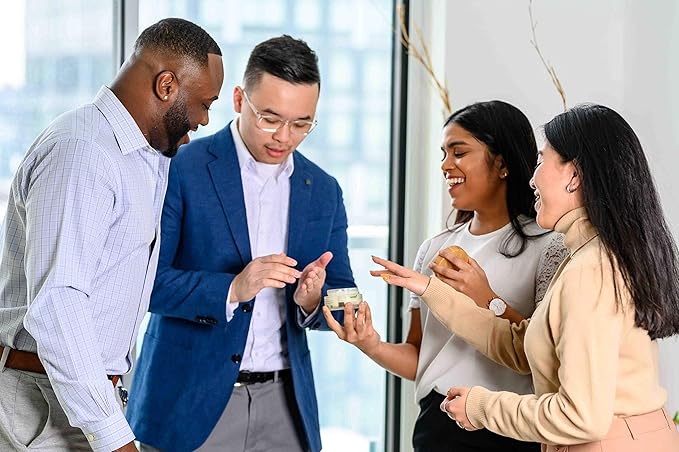 Almond Hand & Body Balm With 100% Natural Ingredients, Eco-Friendly Recyclable Glass Container With Bamboo Lid, Cruelty-Free - 100ml