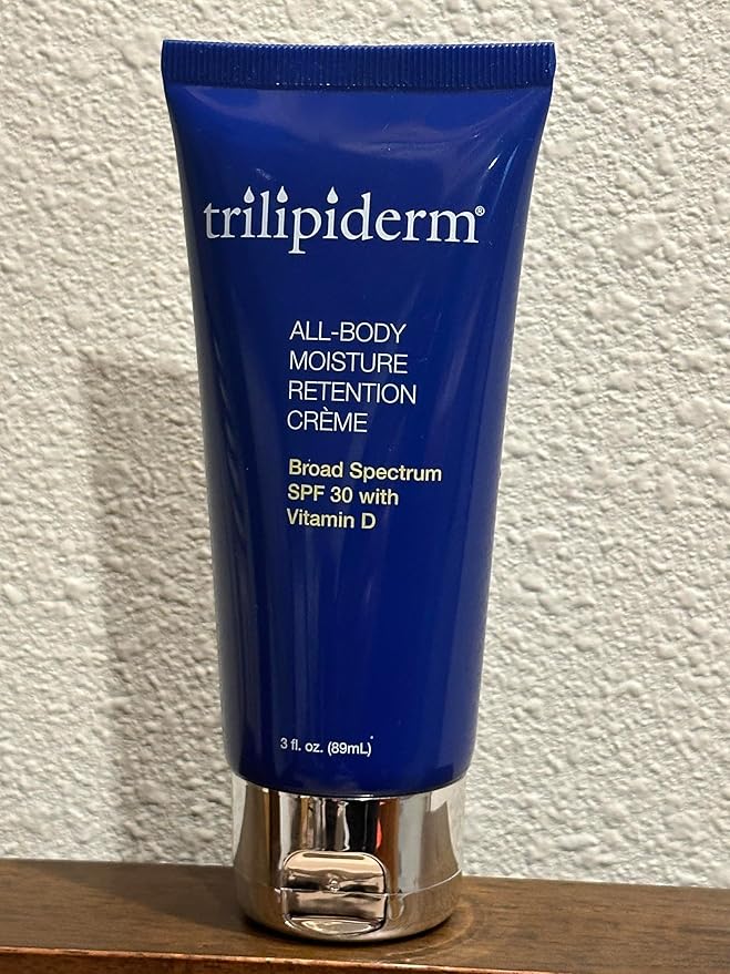 Trilipiderm 3oz TSA Travel Size 6-Pack All-Body Moisturizer with SPF 30 for Body, Face, Hands, & Feet