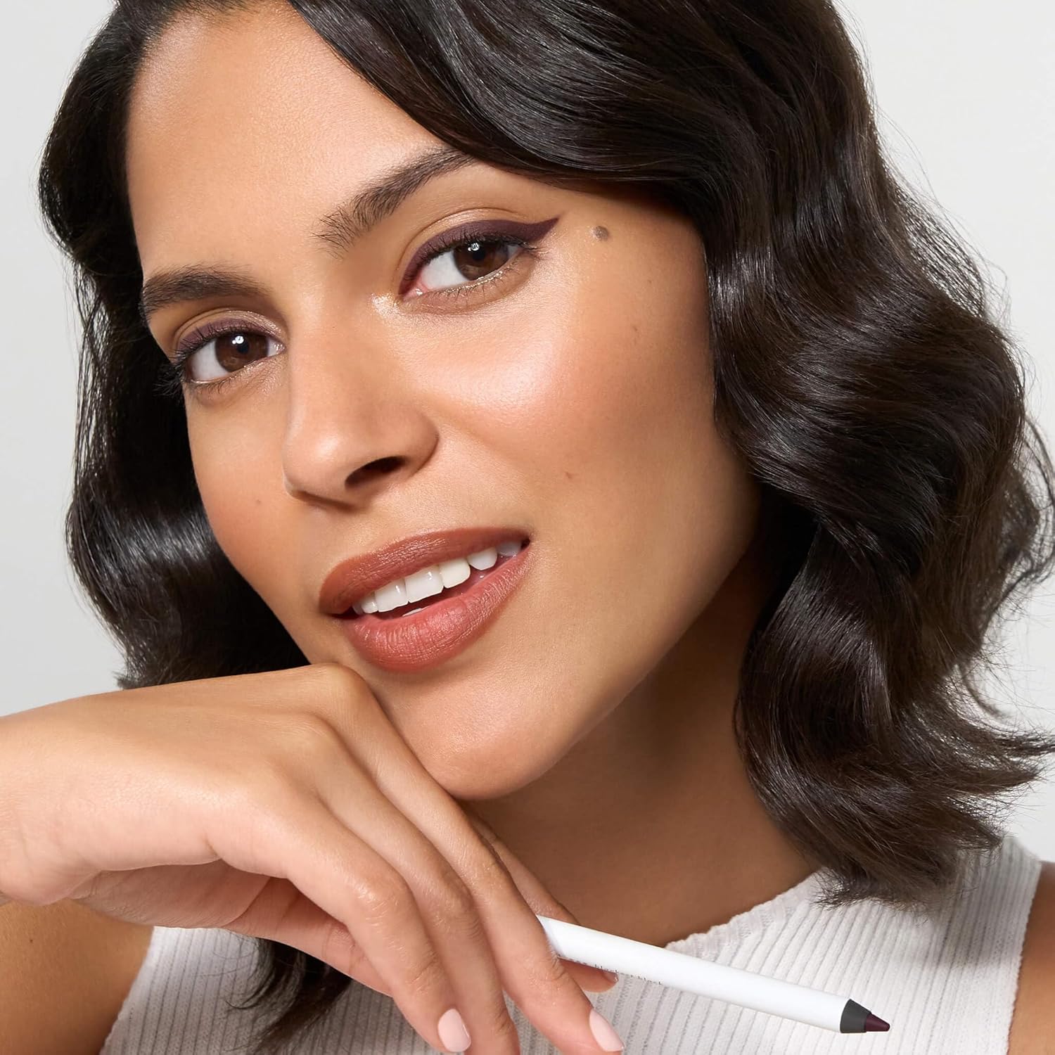 Julep When Pencil Met Gel Sharpenable Multi-Use Longwear Eyeliner Pencil - Berry Brown Matte - Transfer-Proof - High Performance Liner