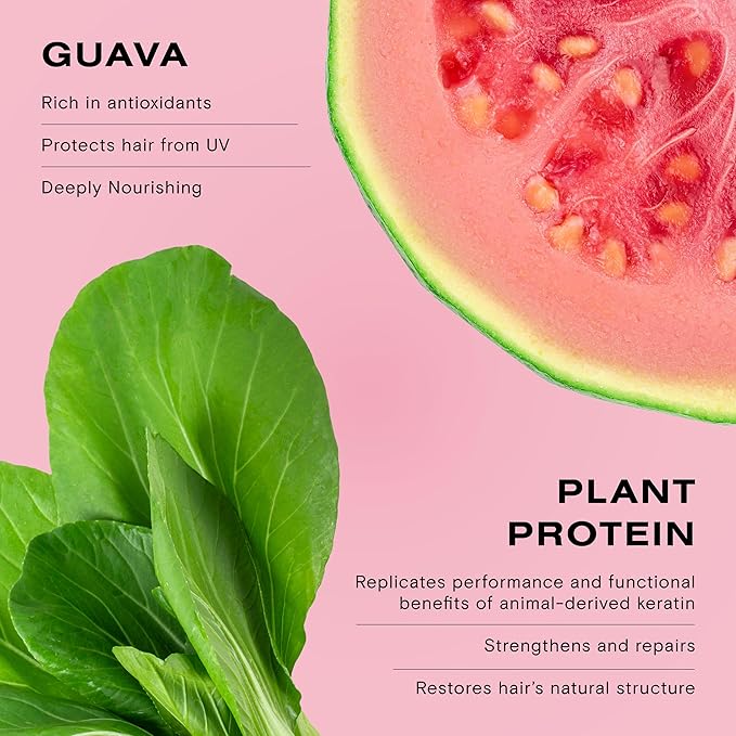 Ceremonia Guava Hair Mask Color Protection and Damage Repair with Agave, 7.8 Fl Oz | 230 mL