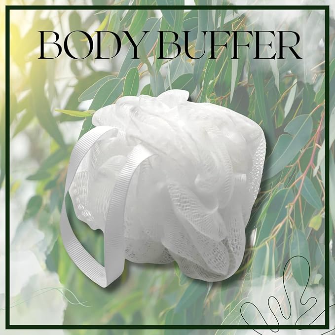 USA MADE | Eucalyptus Spearmint Spa Gift Baskets for Women. 6 Cold & Stress Self Care Gifts, Aromatherapy Epsom Salt Bath Soak, Bath Soap, Bath Bombs (Truffle), Bath Salts Gift Basket.