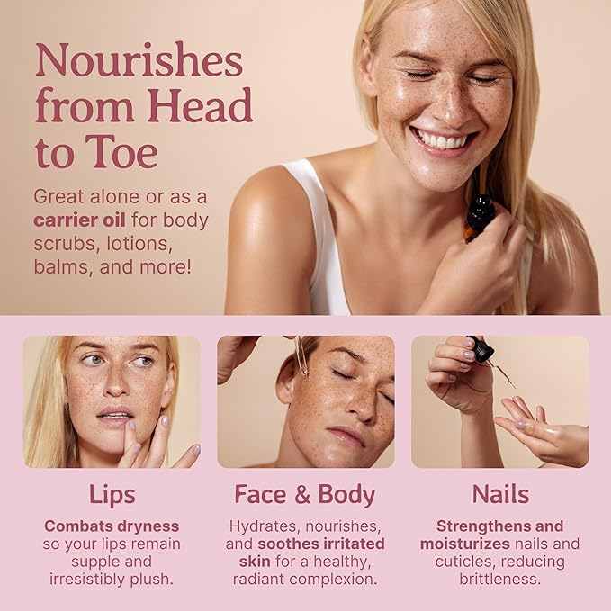 Bella Terra Oils - Organic Grape Seed Oil 4 oz - Embrace the Richness of Polyphenols & Flavonoids, Infused with Oleic Acid, For a Silky-Smooth Skin Finish