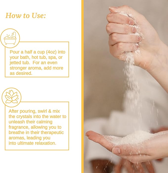 Relax Spa & Bath, Epsom & Dead Sea Salts, Aromatherapy Bath Salts for Hot Tub, Bath, or Spa, Infused with Magnesium, Detox Therapy