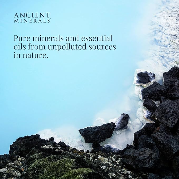 Ancient Minerals Magnesium Bath Flakes Forest Calm - Resealable Magnesium Bag of Zechstein Chloride Alternative to Epsom Bath Salt (1.65 lb)