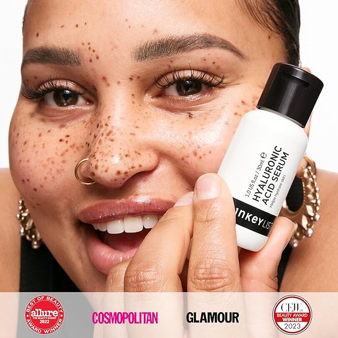 The INKEY List Hyaluronic Acid Serum Duo, Hydrate Multiple Layers of Dry Skin, Plump and Smooth Fine Lines and Wrinkles, 1.0 fl oz (2 Pack)