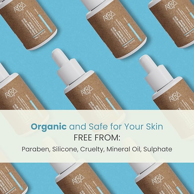 Ultra Hydration Hyaluronic Acid Face Serum – 1Fl Oz | Moisturizing Serum with Chamomile & Aloe Vera Extract | Ideal for Dry, Dull Skin | Organic & Eco-Friendly Skincare