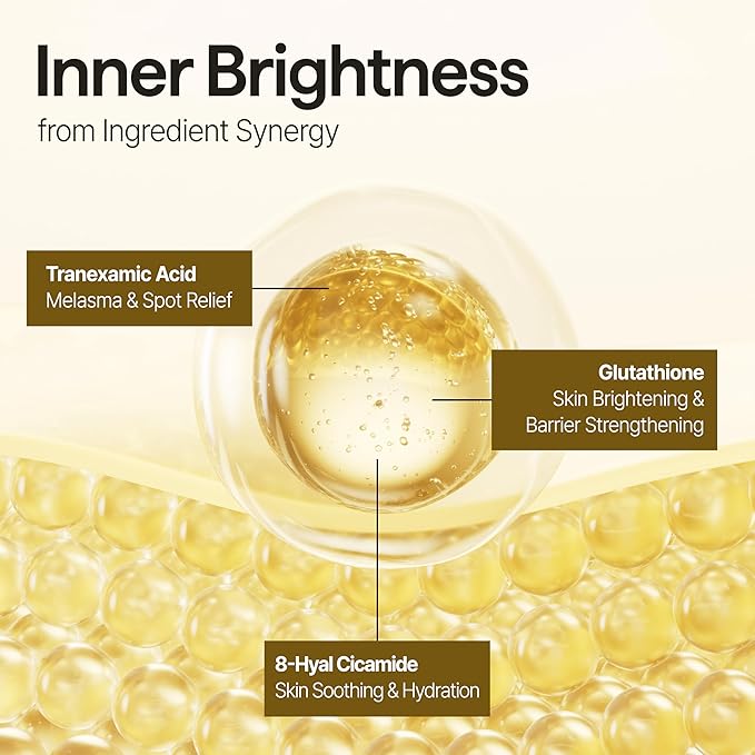 Tranex Gluta Shot Serum – Enhances Skin Clarity and Radiance for Glass Skin - Tranexamic Acid and Glutathione Facial Serum, 1.69 fl.oz. (50 ml)