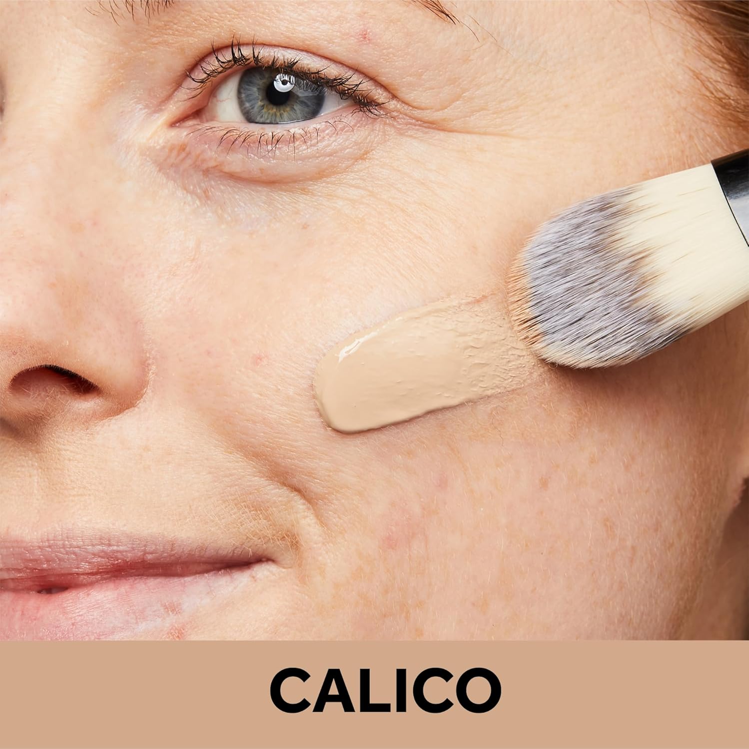 No7 Protect & Perfect Advanced All in One Foundation - Calico - Age Defying Foundation Makeup with SPF 50 - Makeup Base Cream Helps to Reduces Redness & Blurs Visible Pores (30ml)