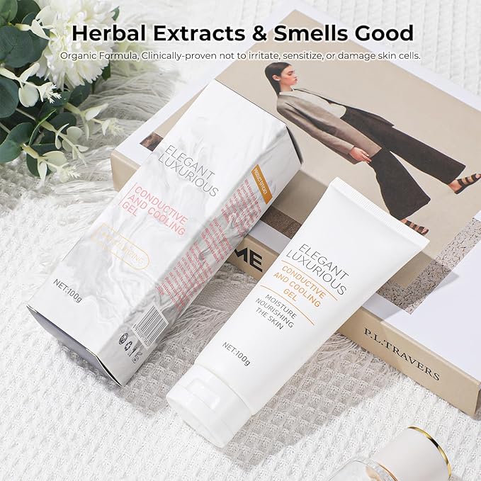 Depsoul Massage Gel for Massage, Used with Massager, lubricating and moisturizing Effect, Aloe Aroma, 3.5oz