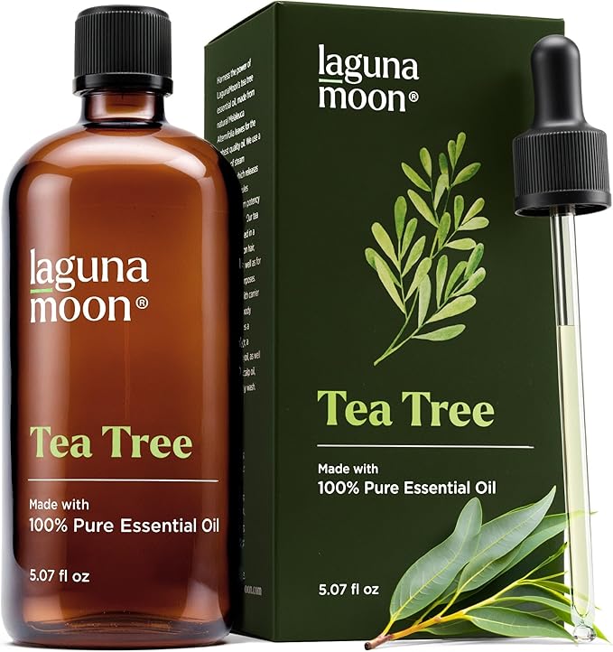 100% Pure Australian Tea Tree Essential Oil (150ml) - XXL Bottle w/Drops for Soap and Candle Making Scents - Fragrance Oil for Aromatherapy, Relaxation, Diffusers, Yoga, Office, Home Care