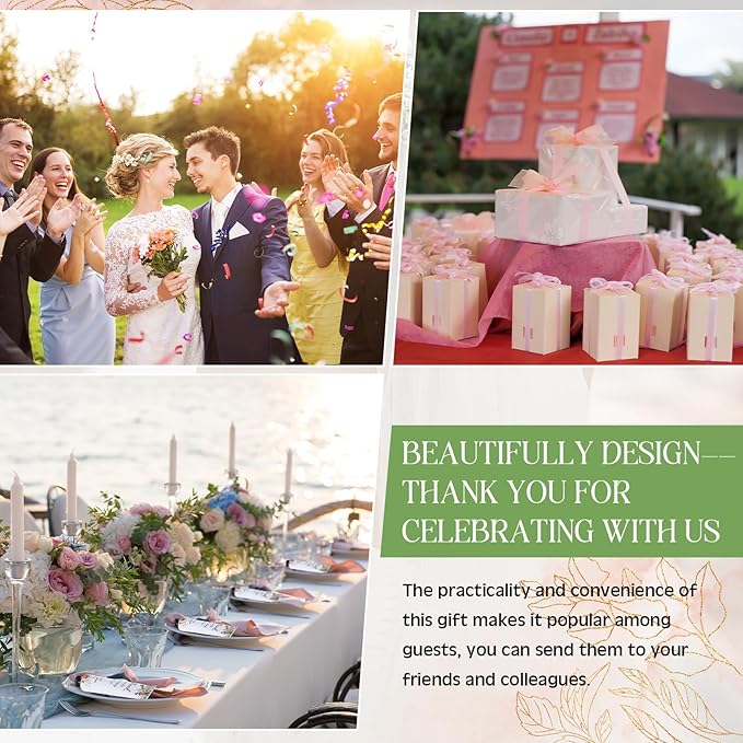 24 Pcs Bridal Shower Wedding Gifts Bulk Body Lotion Body Care Cream Moisturizing Small Travel Lotion for Women Dry Skin Natural Fragrance for Bridesmaid Guest Gift