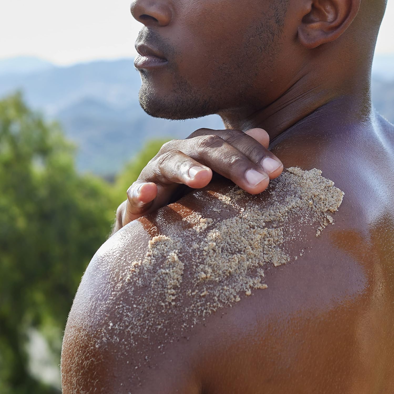 LATHER Bamboo Lemongrass Foaming Body Scrub - Gentle Exfoliating & Hydrating Scrub for All Skin Types - Leaves Soft & Smooth Skin - Scrub for the Body, Hands & Feet - 8 Oz Jar