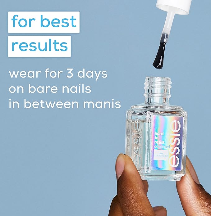 essie nail care, strengthener treatment, vegan, Hard To Resist Advanced, 0.46 fl oz