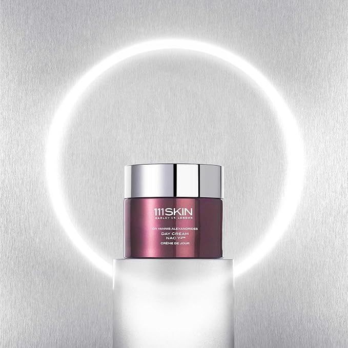 111SKIN Repair Day Cream Light NAC Y2 – Lightweight Hydrating Moisturizer with Hyaluronic Acid – Reduces Redness & Fine Lines – Firming Face Cream for Smooth, Radiant Skin, 1.69 fl oz