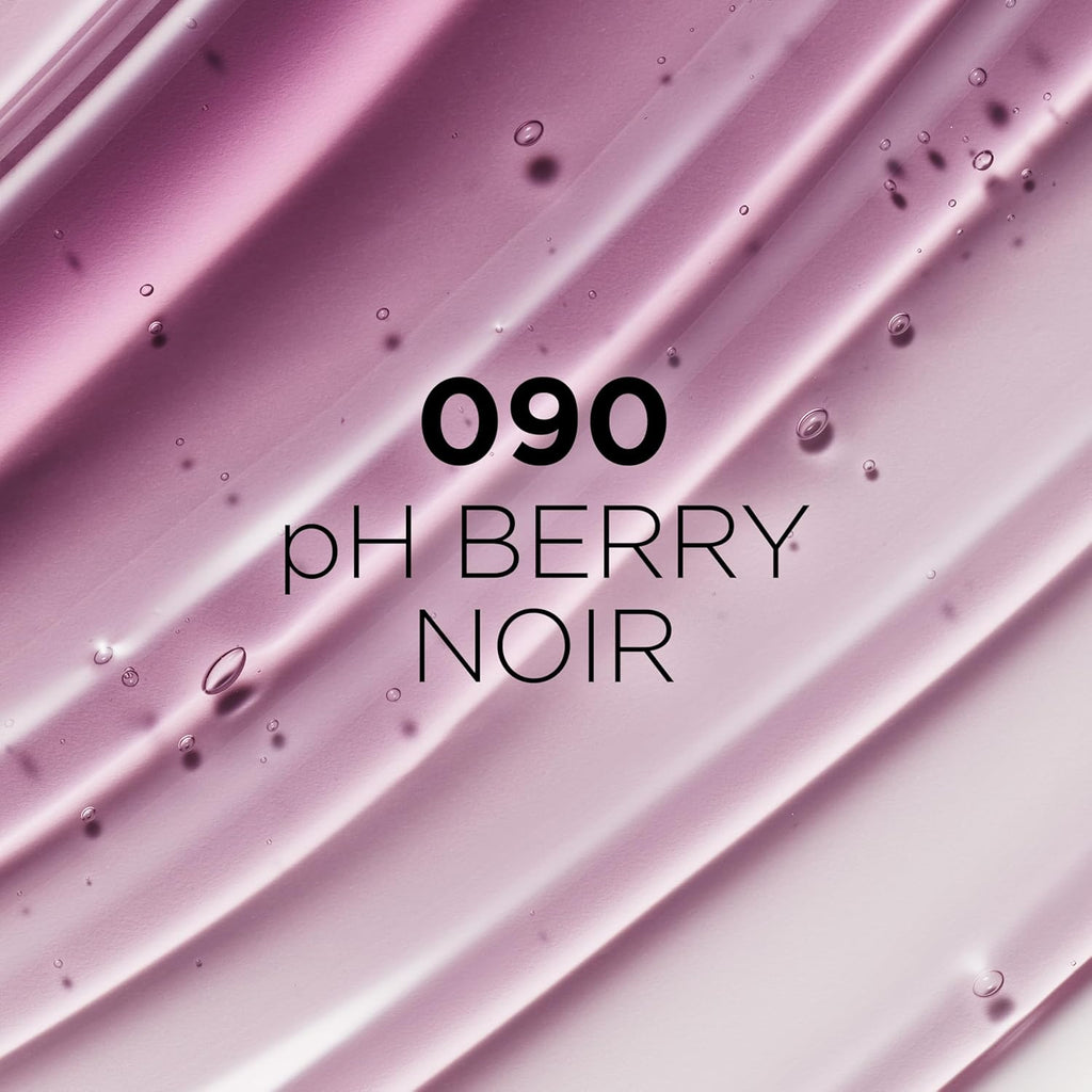 L'Oreal Paris Plump Ambition pH Hyaluron Lip Oil, Color Shifting Lip Tint with 24HR Hydration, Volumizing Shine and Lasting Color, 090 pH Berry Noir