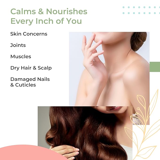 Emu Oil Pure Skin Moisturizer - Nail, Body, Face, Scalp & Hair Moisturizer with Omega 3, 6, 9, Vitamins, & Minerals - Australian Emu Oil for Skincare by Y-Not Natural - 60mL, Sandalwood