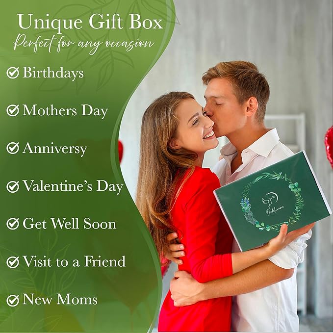 Mother’s Day Gifts for Mom – Spa Gift Box with Tumbler, Bath Bomb, Loofah, Candle. Self Care Sympathy Gifts for Women Thinking of you, Happy Birthday, Care Package for Mom, Wife, Grandma, or Friend