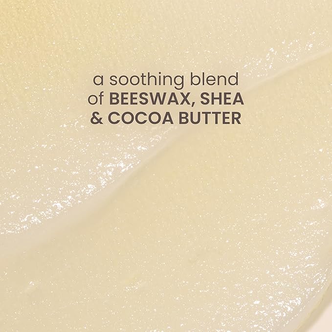 Burt's Bees Rescue Lip Relief, Honey Vanilla, Hydrating Lip Balm for Dry Cracked Lips, with Responsbily Sourced Beeswax and Shea Butter, 100% Natural Origin, 1 Squeezy Tube, 0.35oz