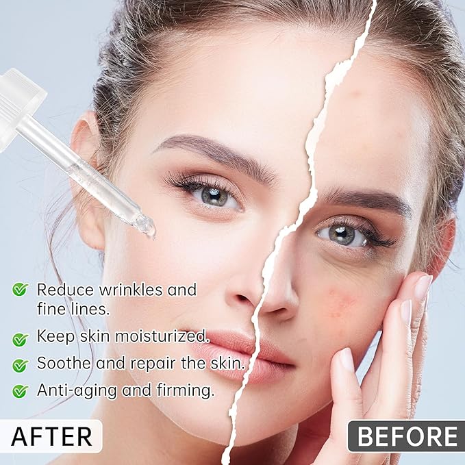 Anti Aging Argireline Solution 10%,Anti Wrinkle Hydrating Argireline Serum with Centella & Hyaluronic Acid for Skin Barrier Repair,30ml Peptides Serum for Face Reduce Fine Lines,2Pcs