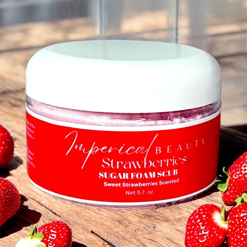 Imperical Beauty Strawberries Sugar Foam Scrub